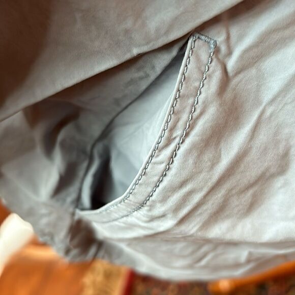 Eileen Fisher Funnel Neck Cotton/Nylon Pullover Jacket - S/P. - Picture 4 of 8